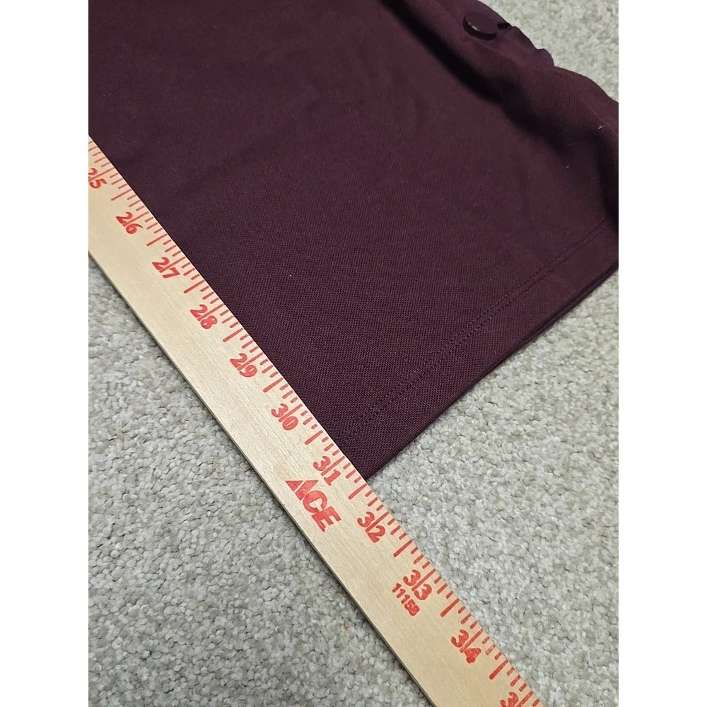 Tory Sport Maroon Tonal Ruffle‎ Track Jacket And Pants Sz XS Tory Burch Casual